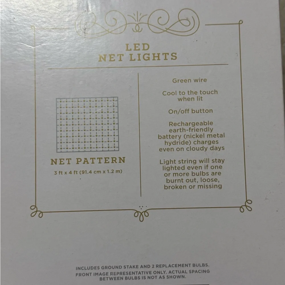 Wondershop Warm White LED Net Lights